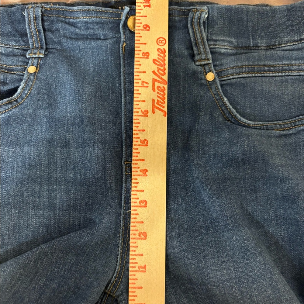 Liverpool Dark Blue Ankle Jeans - Picture 5 of 9
